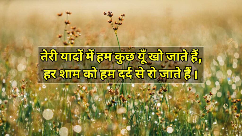 2 Line Shayari in Hindi