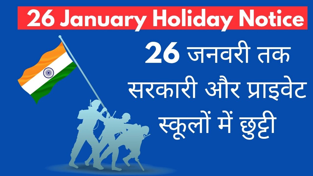 26 January Holiday Notice