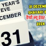 31 December Sad Shayari in hindi