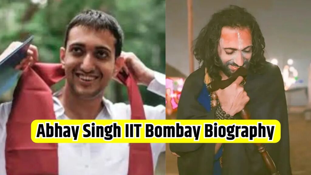 Abhay Singh IIT Bombay Biography