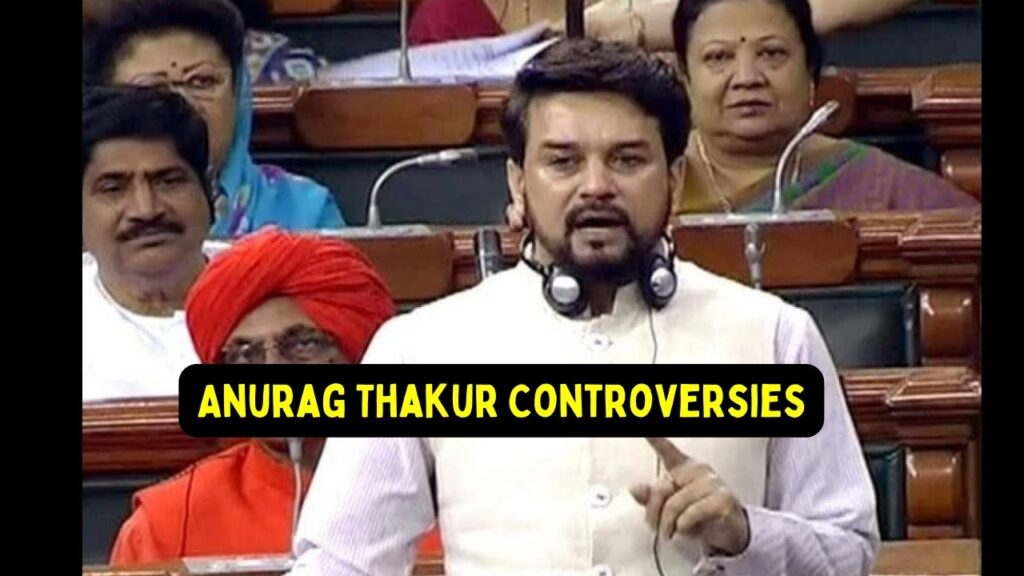 Anurag Thakur Controversies