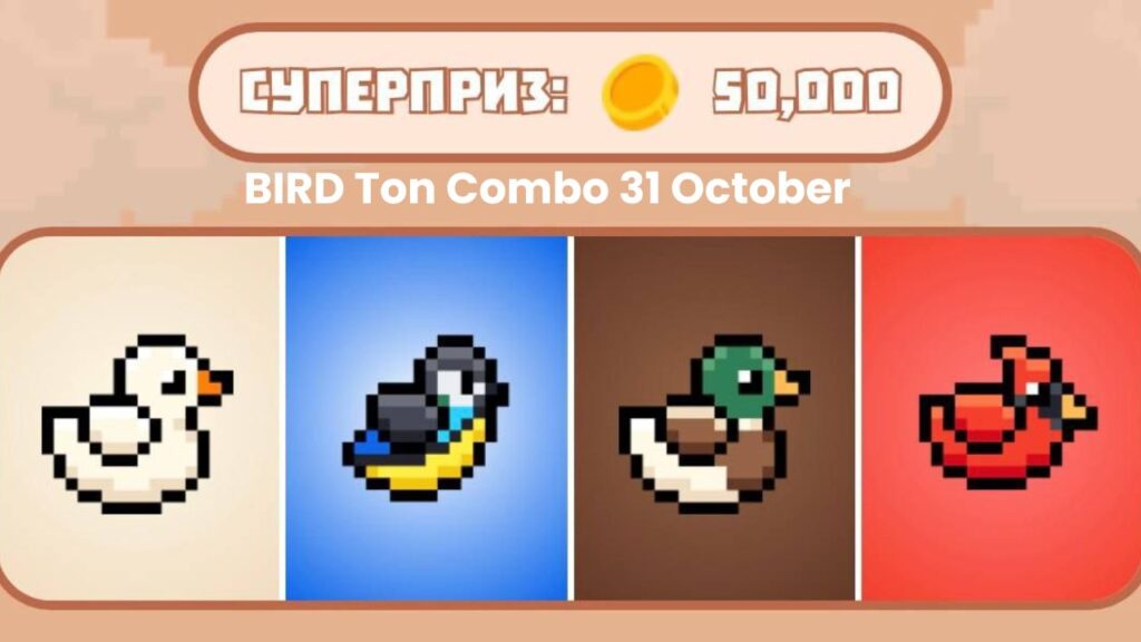 BIRD Ton Combo 31 October