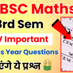 BSC 3rd Sem Maths Previous Year Questions