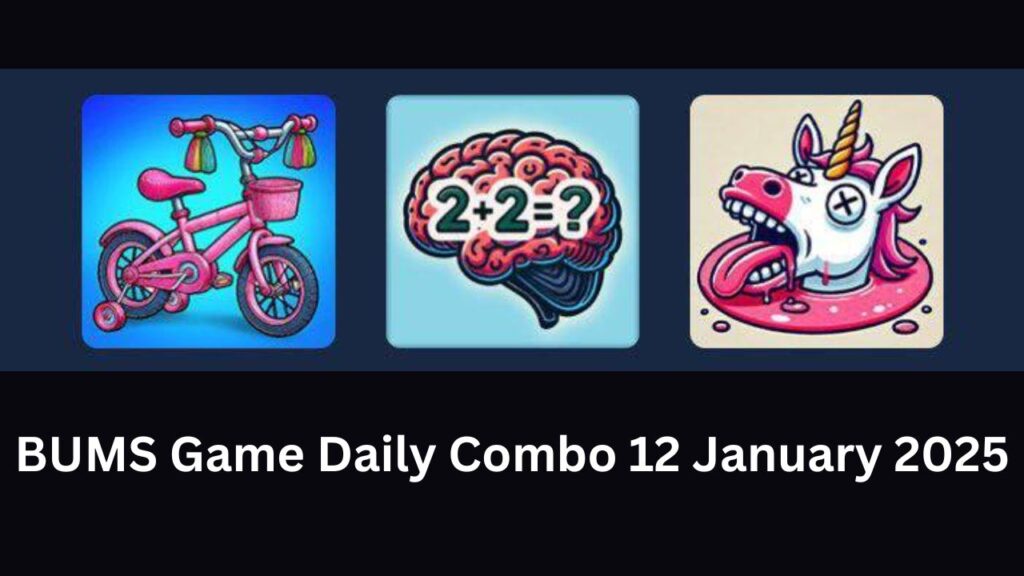 BUMS Game Daily Combo 12 January 2025