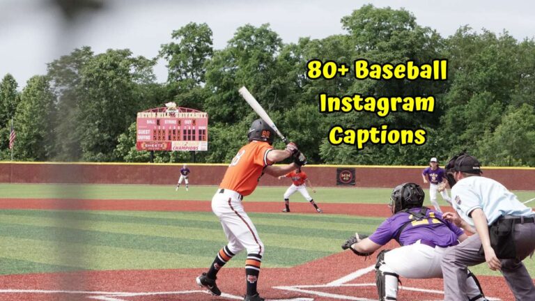 Baseball Instagram Captions