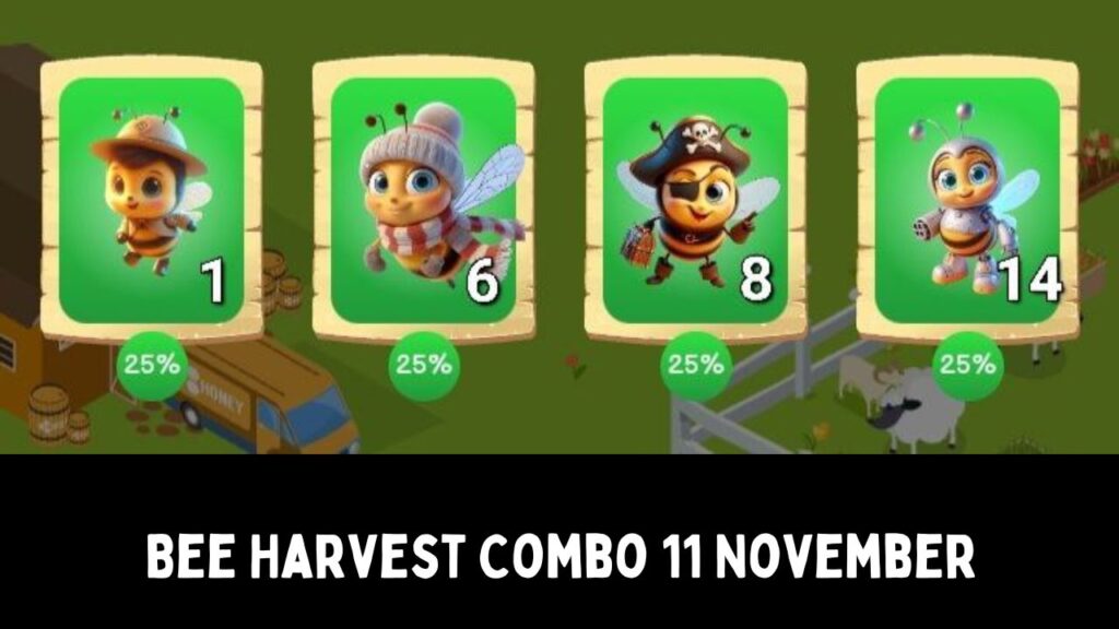 Bee Harvest Combo 11 November