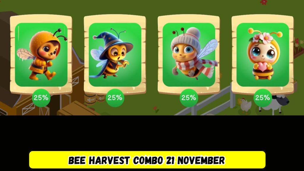 Bee Harvest Combo 21 November