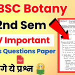 Bsc 2nd Year Botany Previous Question Papers