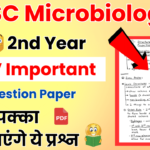 Bsc 2nd Year Microbiology Important Question Paper