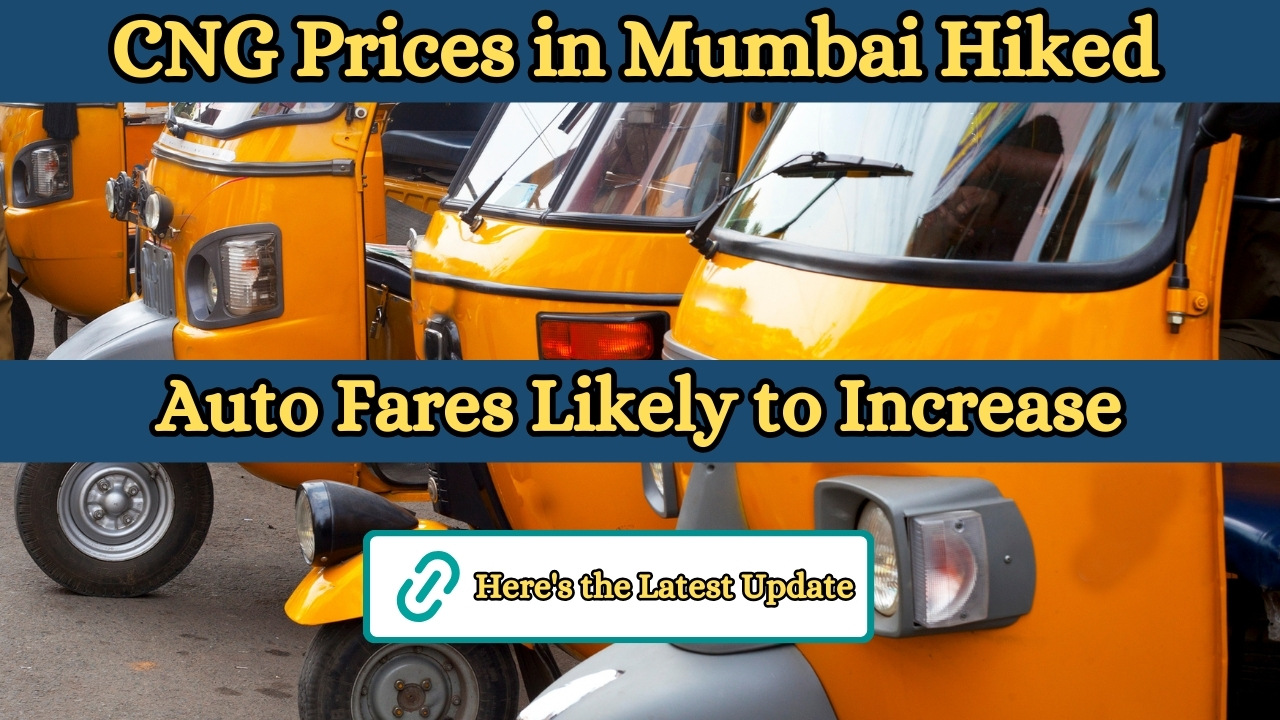 CNG Prices in Mumbai Hiked