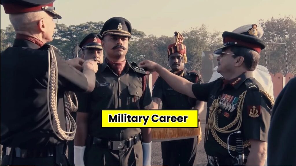 Captain Anshuman Singh Military Career