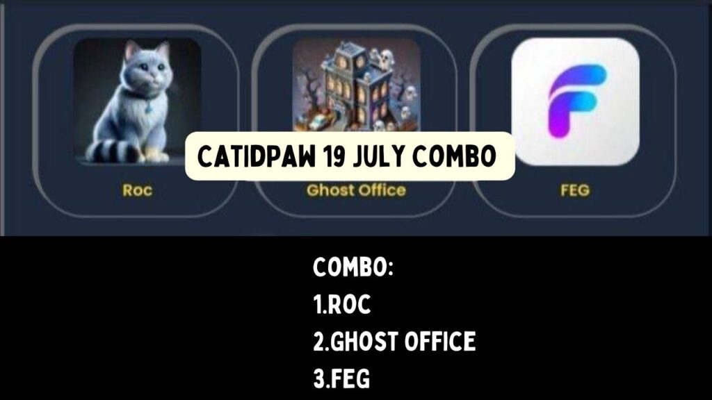 CatIdPaw 19 July Combo 