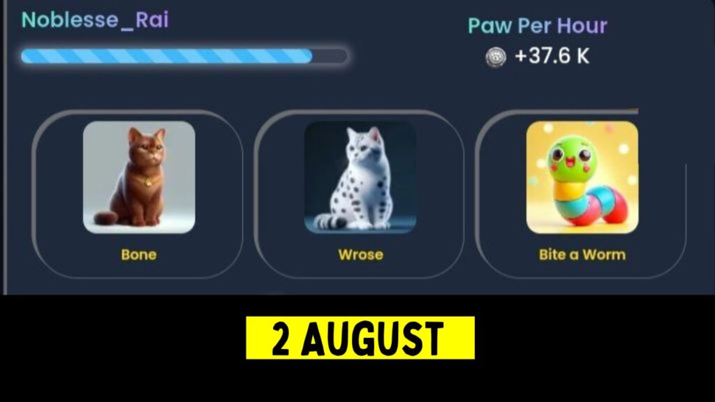 CatIdPaw 2 August Combo 