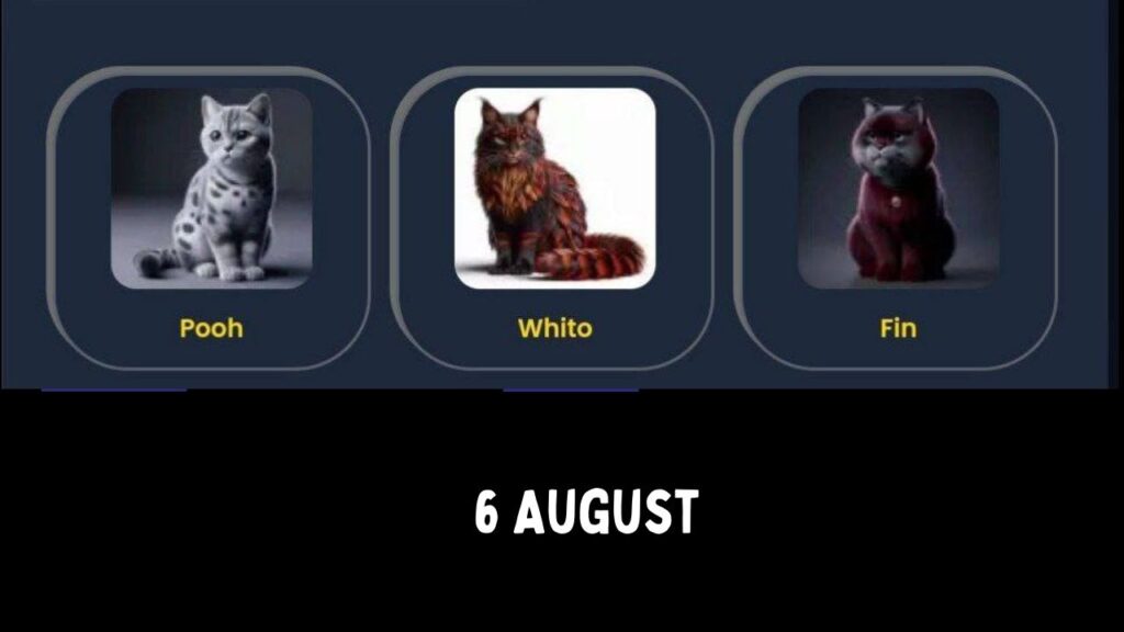 CatIdPaw 6 August Combo 