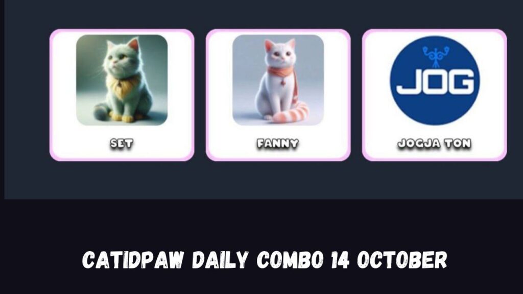 CatIdPaw daily combo 14 October