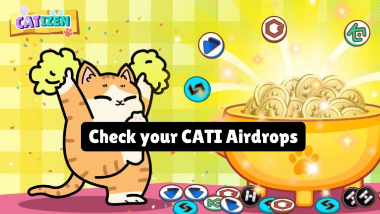 Check your CATI Airdrops