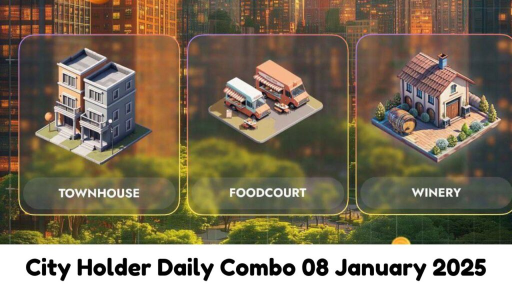 City Holder Daily Combo 08 January 2025