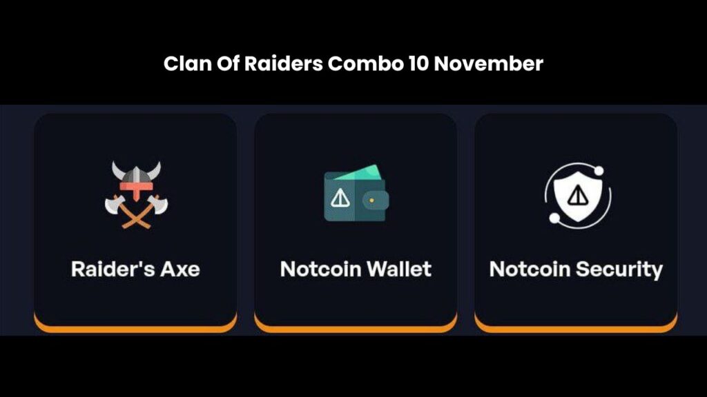 Clan Of Raiders Combo 10 November