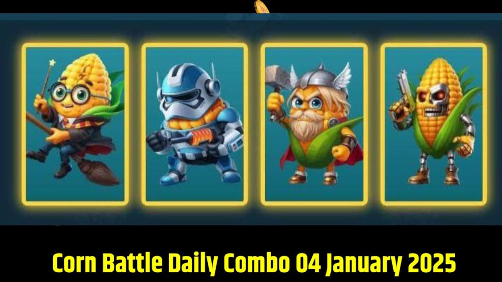 Corn Battle Daily Combo 04 January 2025