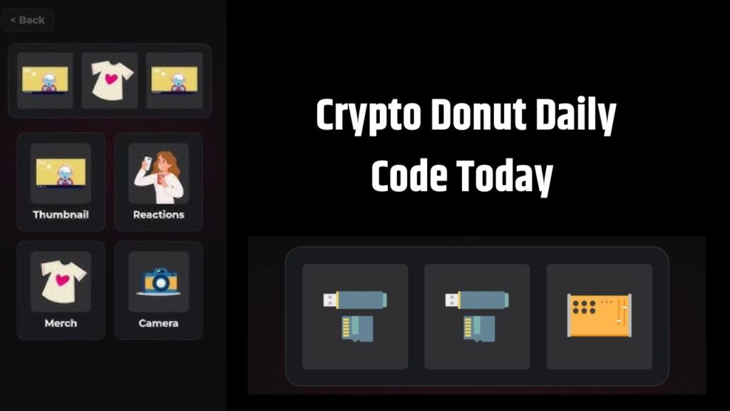 Crypto Donut Daily Code Today 