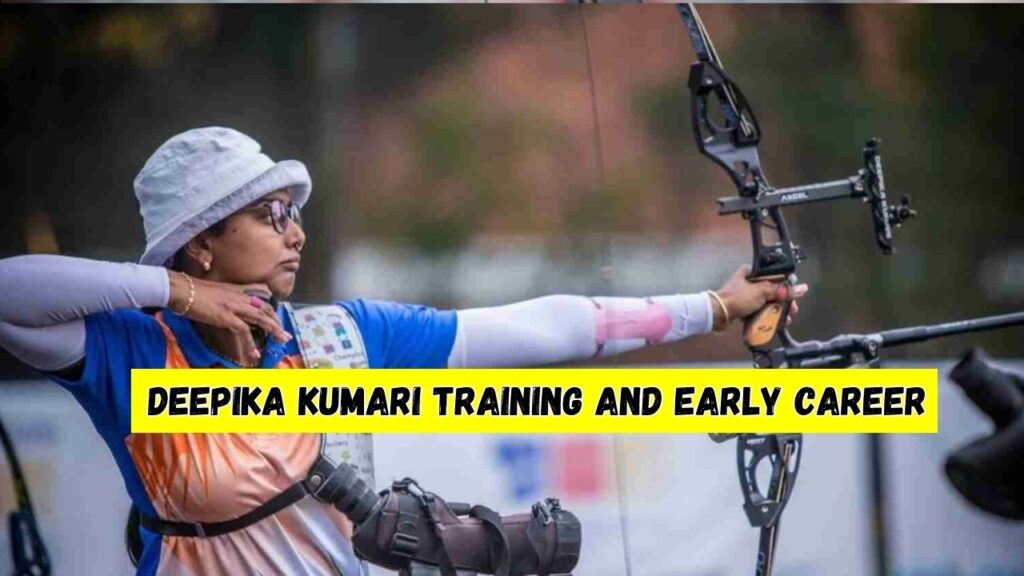 Deepika Kumari Training and Early Career