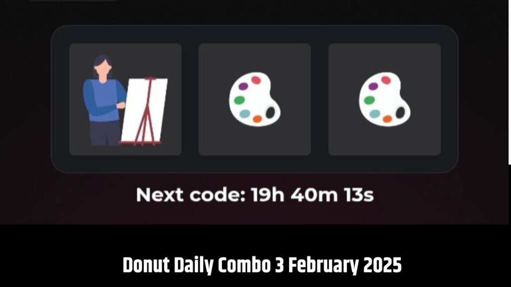 Donut Daily Combo 3 February 2025