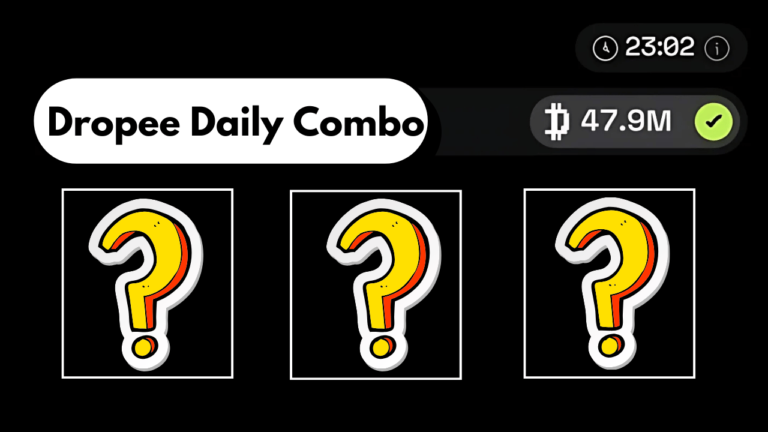 Dropee Daily Combo