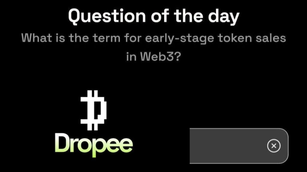 Dropee Daily Question 