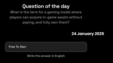 Dropee Daily Question 24 January 2025