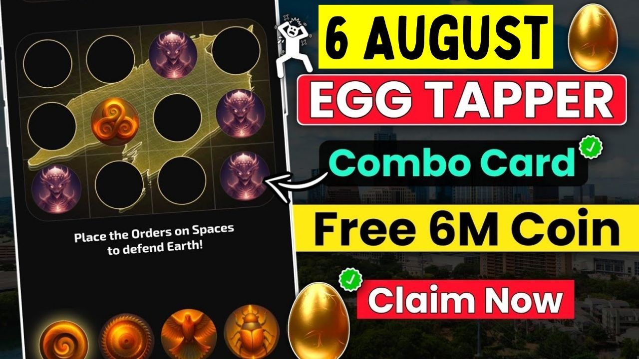 Egg Taper Combo Card 6 August