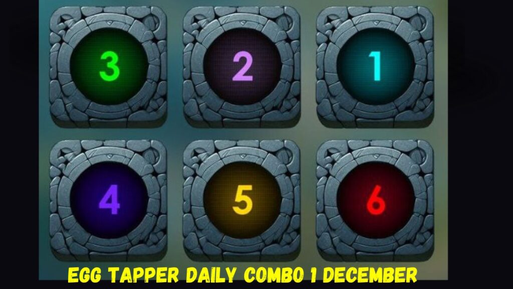 Egg Tapper Daily Combo 1 December