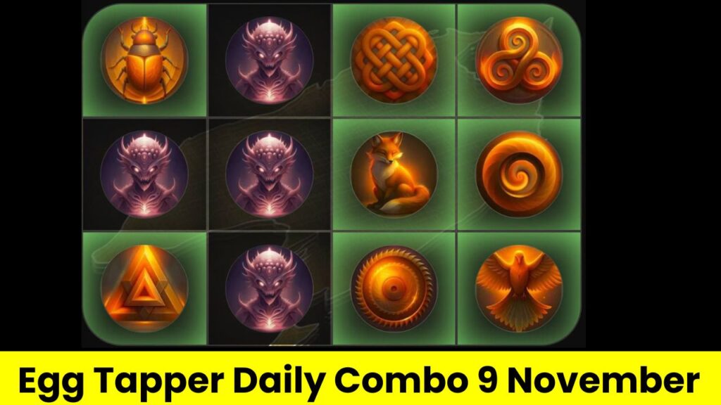 Egg Tapper Daily Combo 9 November