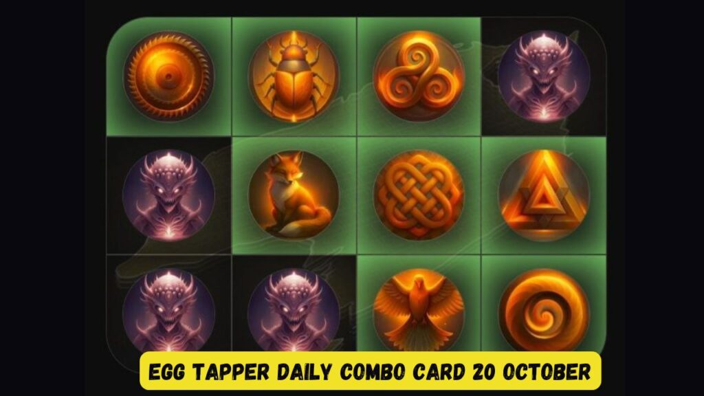 Egg Tapper Daily Combo Card 20 October