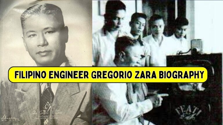 Filipino Engineer Gregorio Zara Biography