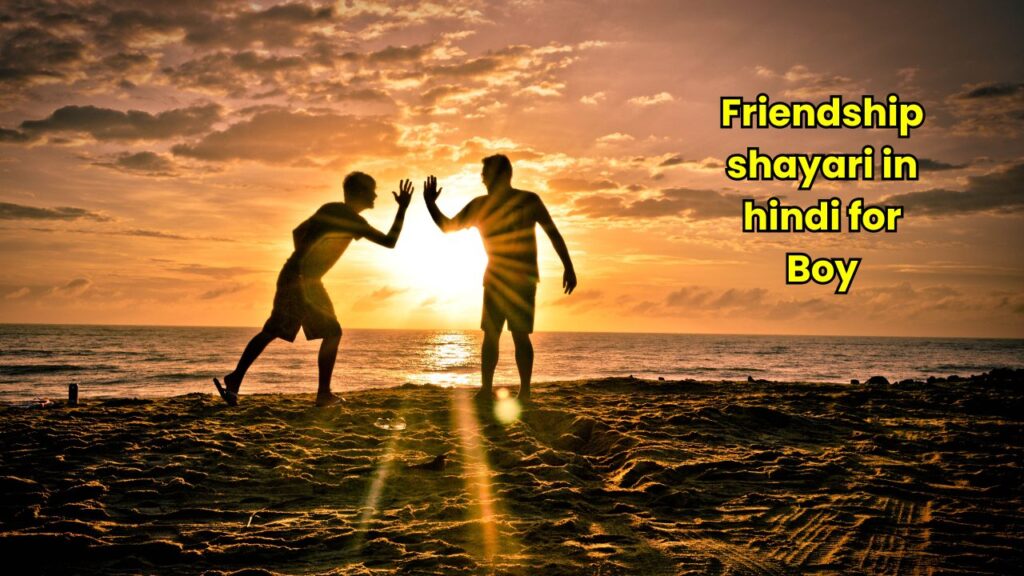 Friendship shayari in hindi for Boy