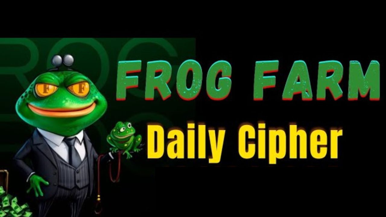 Frog Farm Daily Cipher Code