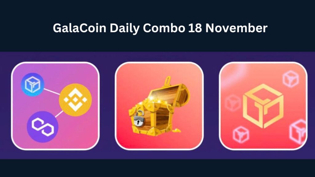 GalaCoin Daily Combo 18 November