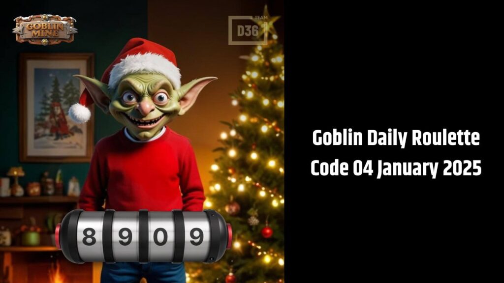 Goblin Daily Roulette Code 04 January 2025