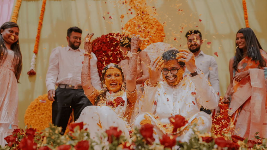 Haldi Captions For Instagram For Bride