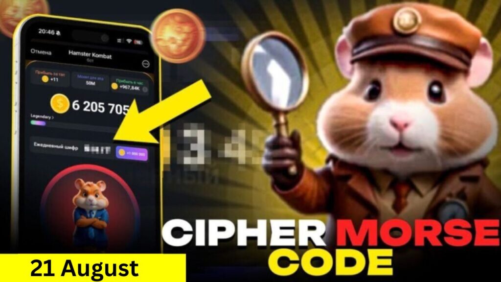 Hamster Kombat Cipher Morse Code August 21