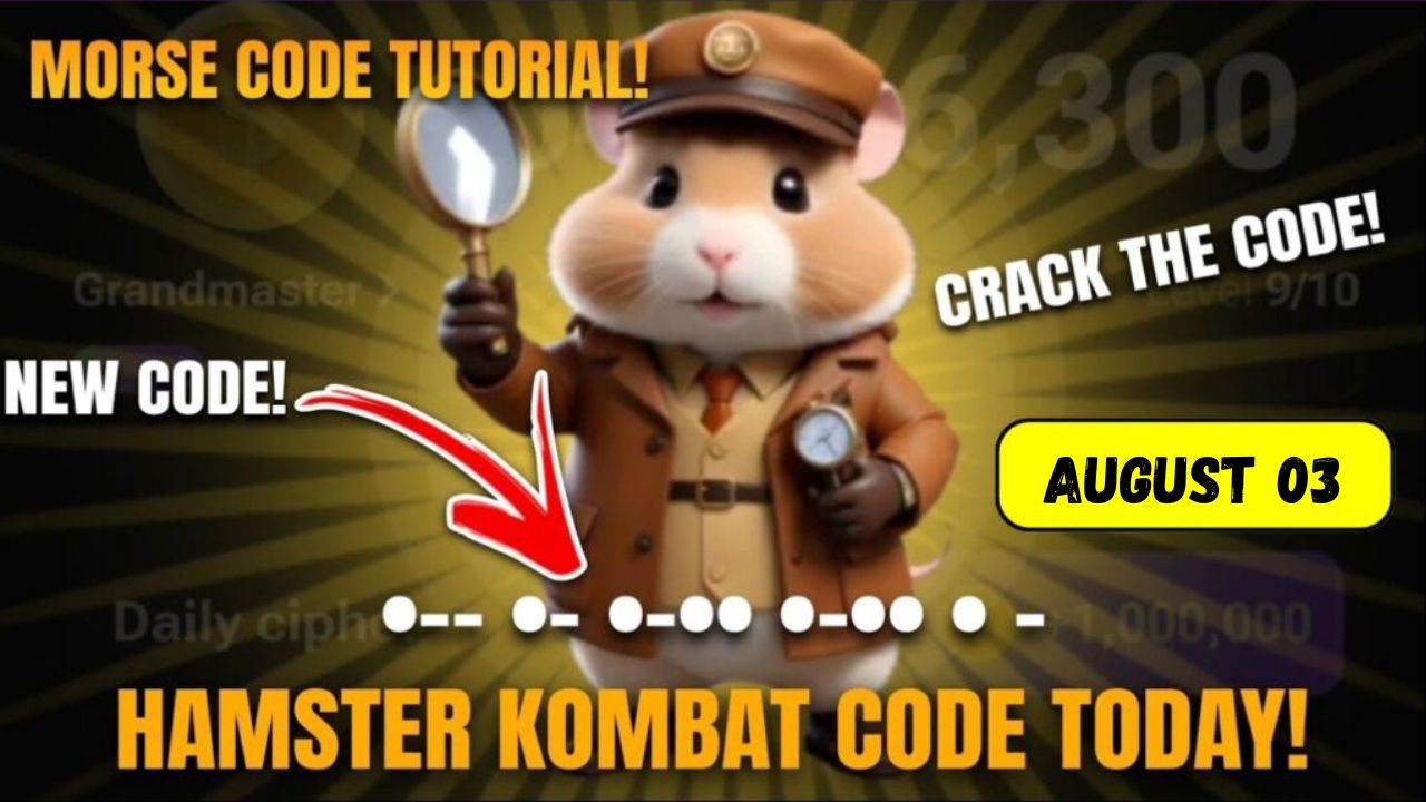 Hamster Kombat Cipher Morse Code August 3