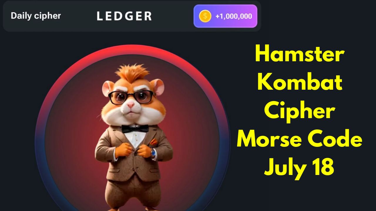 Hamster Kombat Cipher Morse Code July 18