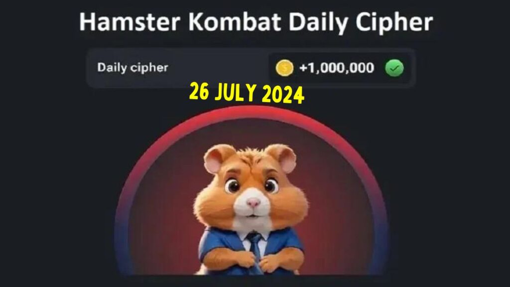 Hamster Kombat Cipher Morse Code July 26