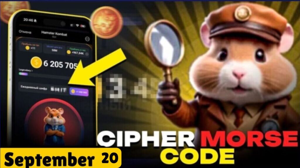 Hamster Kombat Cipher Morse Code September 20