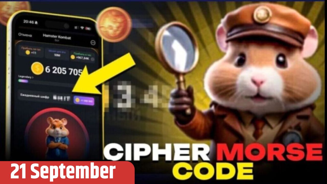 Hamster Kombat Cipher Morse Code September 21