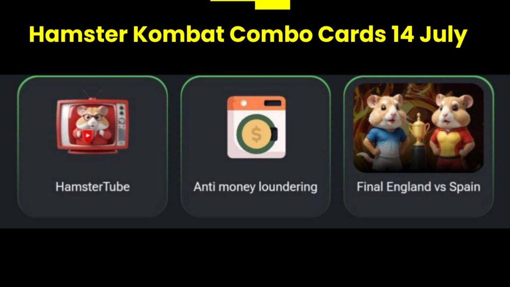 Hamster Kombat Combo Cards 14 July