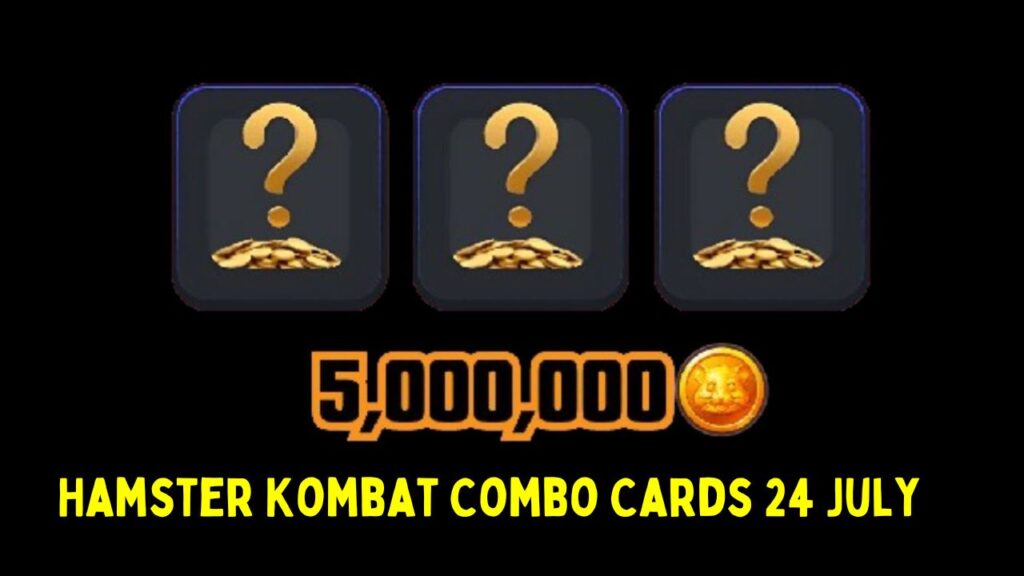 Hamster Kombat Combo Cards 24 July