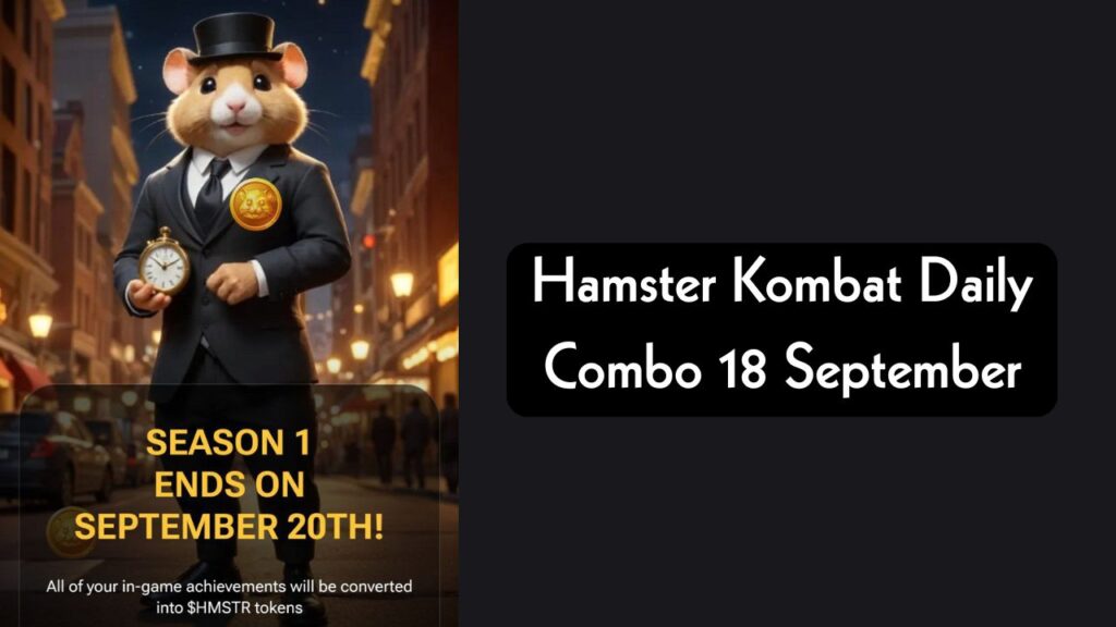 Hamster Kombat Daily Combo 18 September