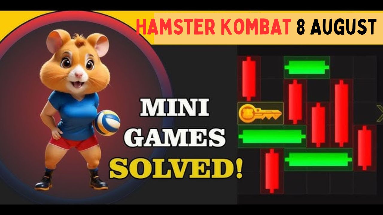 Hamster Kombat Daily Mini Game 8 August