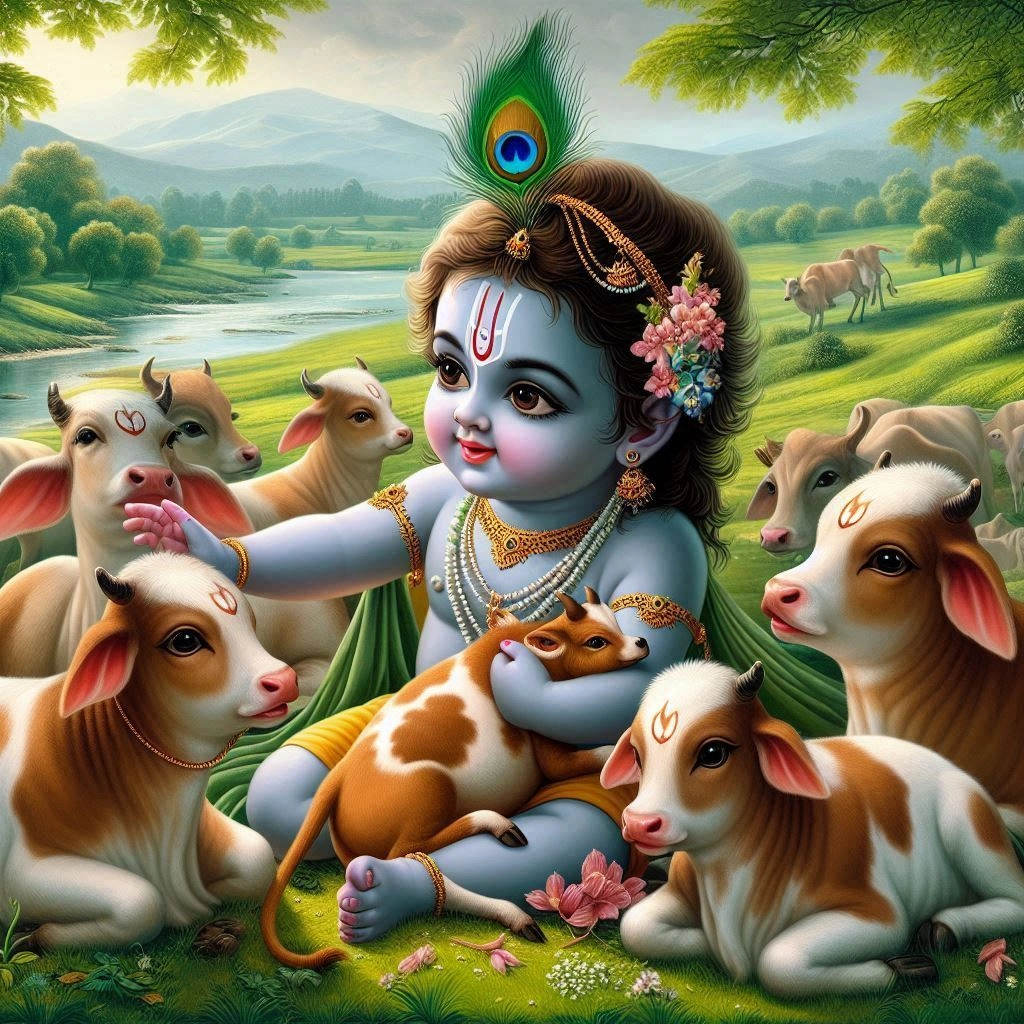 Happy Janamasthmi Images Prompt